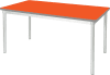 Gopak Enviro Rectangular Classroom Table - (W) 1400 x (D) 750mm - Orange