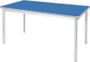 Gopak Enviro Rectangular Classroom Table - (W) 1400 x (D) 750mm - Azure