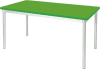 Gopak Enviro Rectangular Classroom Table - (W) 1400 x (D) 750mm - Pea Green