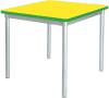 Gopak Enviro Square Table - 750mm - Yellow
