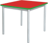 Gopak Enviro Square Table - 600mm - Poppy Red