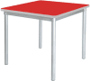 Gopak Enviro Square Table - 750mm - Poppy Red