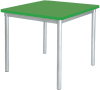 Gopak Enviro Square Table - 750mm - Pea Green