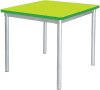 Gopak Enviro Square Table - 600mm - Acid Green