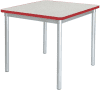 Gopak Enviro Square Table - 750mm - Snow Grit