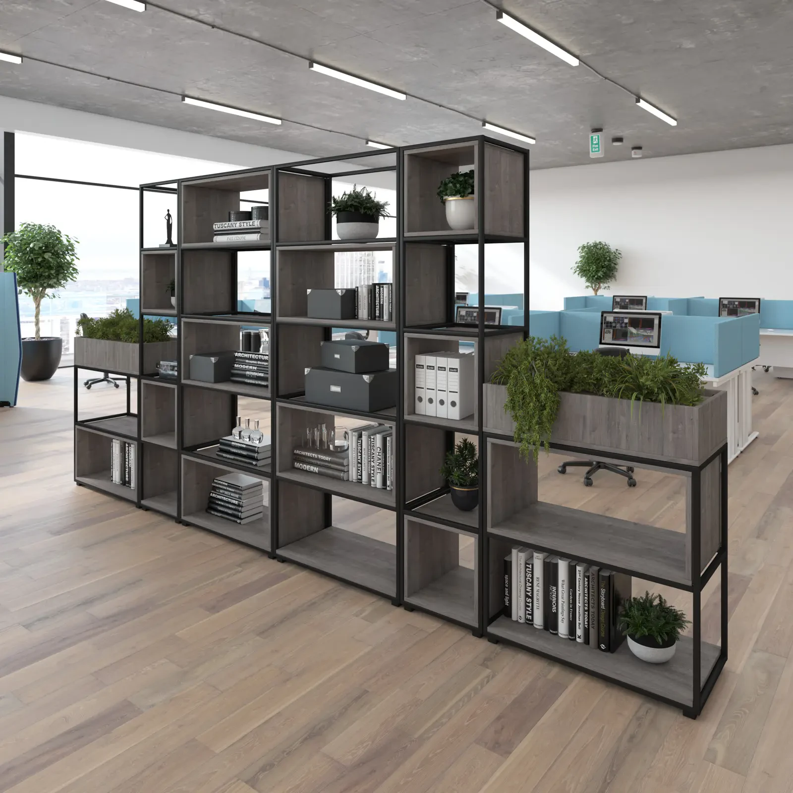 modular shelving