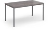 Dams Flexi 25 Rectangular Table - 1400 x 800mm - Grey Oak