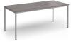 Dams Flexi 25 Rectangular Table - 1800 x 800mm - Grey Oak