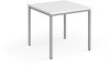 Dams Flexi 25 Square Table - 800 x 800mm - White