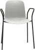 Origin FLUX 4 Leg Classroom Chair with Arms - Light Grey