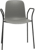 Origin FLUX 4 Leg Classroom Chair with Arms - Mouse Grey