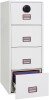 Phoenix Safe FS2254F World Class Vertical Fire File - 4 Drawer Cabinet with Fingerprint Lock