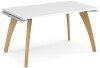 Dams Fuze Single Desk - 1400 x 800mm - White