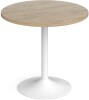 Dams Genoa Circular Dining Table with Trumpet Base 800mm Diameter