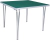 Gopak Games Folding Table - (W) 910 x (D) 890mm - Green