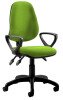 Dynamic Eclipse Plus 3 Lever Bespoke Operator Chair with Loop Arms - Camira Xtreme Madura