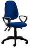 Dynamic Eclipse Plus 3 Lever Bespoke Operator Chair with Loop Arms - Camira Phoenix Scuba