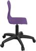 Titan Swivel Senior Chair with Black Base - (11+ Years) 460-560mm Seat Height - Purple