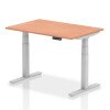 Dynamic Air Rectangular Height Adjustable Desk - 1200mm x 800mm - Beech