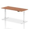 Dynamic Air Rectangular Height Adjustable Desk - 1800mm x 800mm - Walnut