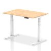 Dynamic Air Rectangular Height Adjustable Desk - 1200mm x 800mm - Maple