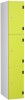 Probe Shockbox Three Tier Overlay Door Locker 1780 x 305 x 390mm - Lime Yellow