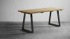 Zap Hardwick Rustic Antique Oak Dining Table - 1800mm