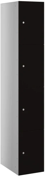 Probe BuzzBox Four Compartment Satin Effect Locker - 1780 x 305 x 470mm - Anthracite