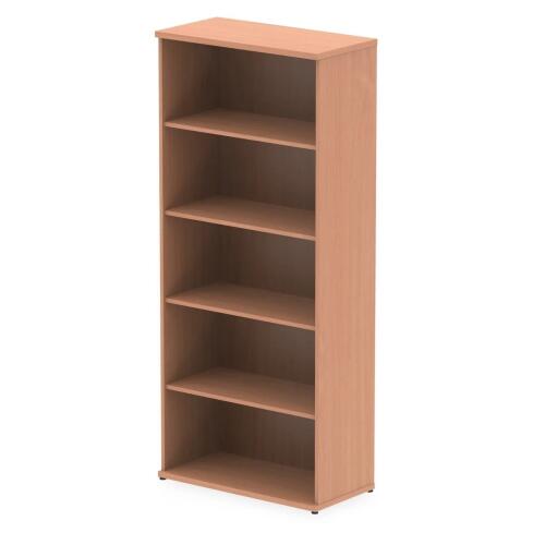 Dynamic Impulse Bookcase 2000mm High - Beech