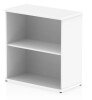 Dynamic Impulse Bookcase 800mm High - White