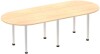Dynamic Impulse Boardroom Table - (w) 2400 x (d) 1000mm - Maple