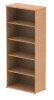Dynamic Impulse Bookcase 2000mm High - Oak