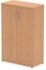 Dynamic Impulse Cupboard 1200mm High - 2 Shelf - Oak