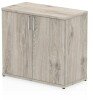Dynamic Impulse Desk High Cupboard - 1 Shelf - 600m Depth - Grey oak