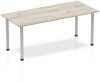 Dynamic Impulse Post Leg Straight Table - 1800 x 800mm