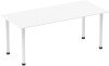 Dynamic Impulse Post Leg Straight Table - 1800 x 800mm