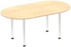 Dynamic Impulse Boardroom Table - (w) 1800 x (d) 1000mm - Maple