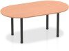 Dynamic Impulse Boardroom Table - (w) 1800 x (d) 1000mm - Beech
