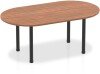 Dynamic Impulse Boardroom Table - (w) 1800 x (d) 1000mm - Walnut