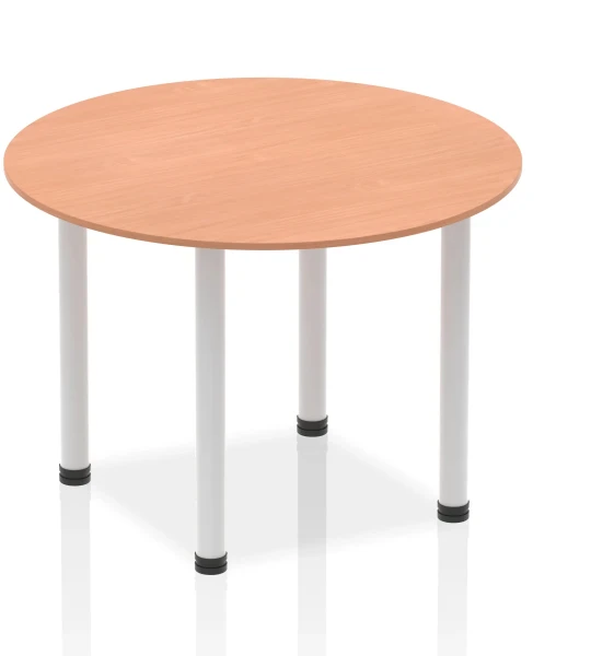 Dynamic Impulse Round Table - 1000mm - Beech