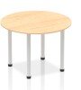 Dynamic Impulse Round Table - 1000mm - Maple