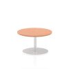 Dynamic Italia Round Table 475mm High - 600 x 600mm - Beech