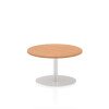 Dynamic Italia Round Table 475mm High - 600 x 600mm - Oak