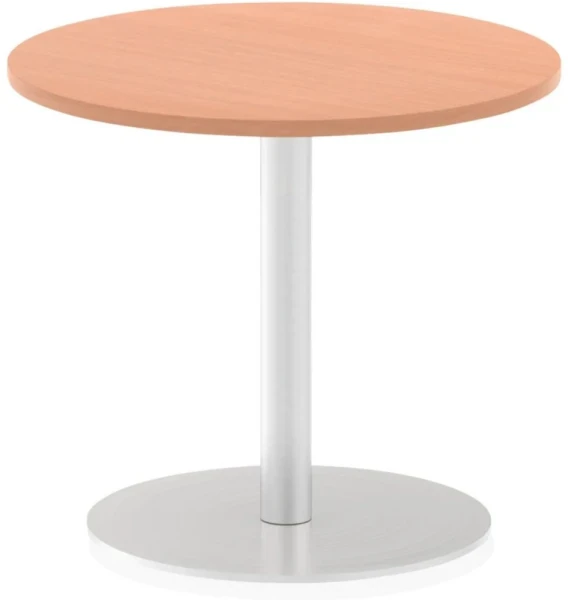 Dynamic Italia Round Table 725mm High - 600 x 600mm - Beech