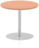 Dynamic Italia Round Table 800mm High - 720mm - Beech