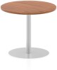 Dynamic Italia Round Table 800mm High - 720mm - Walnut