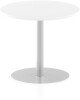 Dynamic Italia Round Table 800mm High - 720mm - White