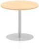 Dynamic Italia Round Table 800mm High - 720mm - Maple