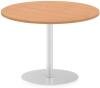 Dynamic Italia Round Table 725mm High - 1000 x 1000mm - Oak