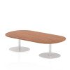 Dynamic Italia Boardroom Table 475mm High - 2400 x 1000mm - Walnut